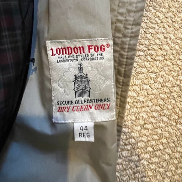 London Fog Jackets & Coats Vintage Mens London Fog Raincoat With